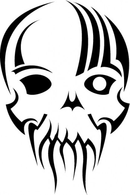 Clip art tribal Graphics mask skull clip art about Retailers Skull